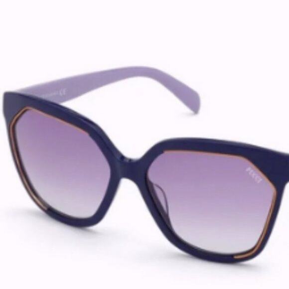 Emilio Pucci 59mm Geometric Sunglasses Purple - Picture 3 of 11